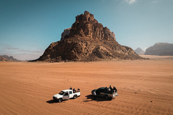 2-Day Jordan Guided Tour Petra, Wadi Rum and Dead Sea - The Wadi Rum Visitor Center to a Bedouin Zarb Dinner