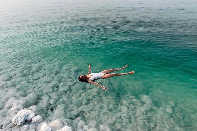 2 Day Petra Wadi Rum and Dead Sea Private Guided Tour - Dead Sea resort beach time: float, then try the mud