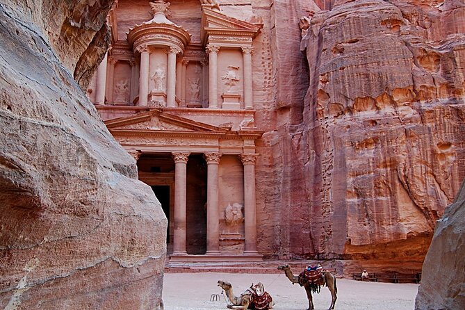2-Day Tour: Petra, Wadi Rum, and 3Hour Stop at Aqaba or Dead Sea - Entering Petra through the Siq, and why that moment matters