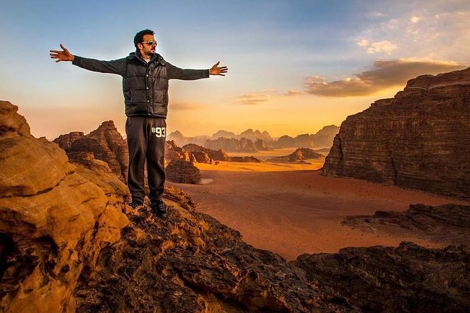 2 Hour Jeep Tour - Wadi Rum Desert & Canyon - Al Hasany red dune, walking barefoot on Al Ramal sand