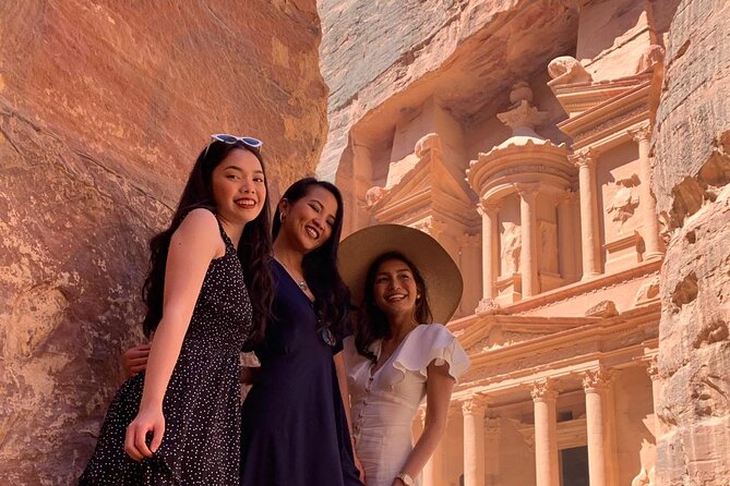 3Day Private tour from Amman to Petra Wadi Rum Aqaba Dead Sea - Petra day: timing, key sights, and staying oriented