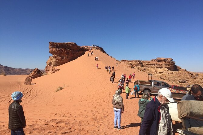 4 Hour Jeep Tour Wadi Rum Desert Highlights (morning or sunset) - Lawrence Spring: the camel oasis and the Thamudic inscriptions