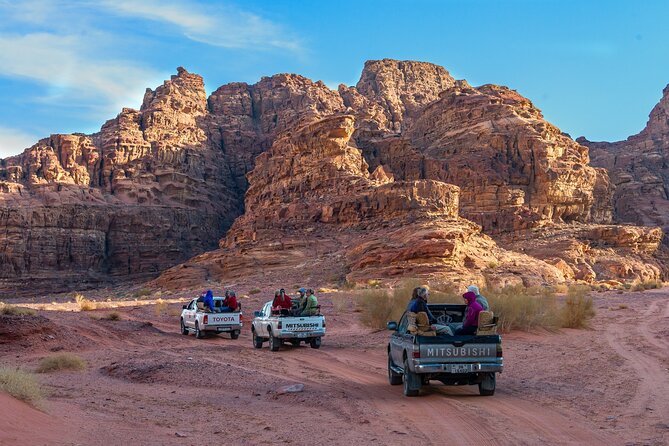 5 Hour Jeep Tour with Meal and Accommodation - The Wadi Rum Protected Area drive: where the sights happen