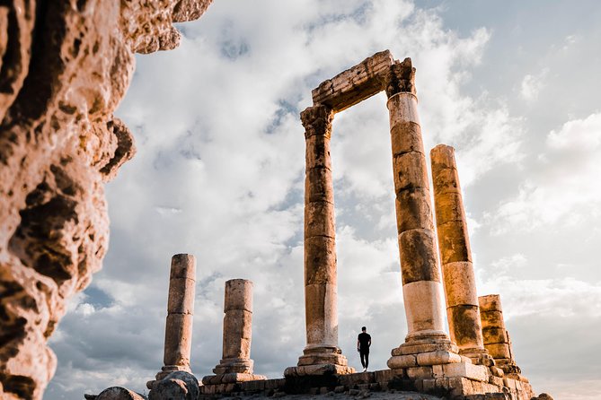 6 Day Tour: Amman Petra Jerash Baptism Site Karak Castle Wadi Rum Red & Dead Sea - First morning in Amman: Roman Theater, Citadel, Madaba mosaics, Nebo, and Bethany beyond Jordan