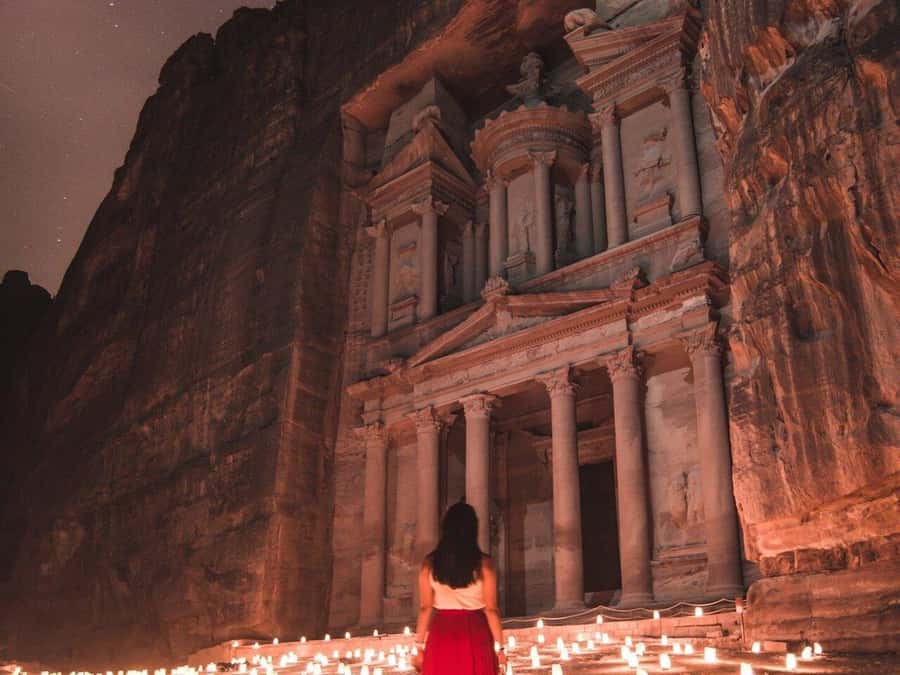 Amman: Petra by Night Tour with Optional Day Visit - Private pickup from Amman: the comfort you pay for