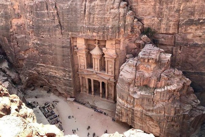 Amman Petra Full-Day Trip - Horseback to the Siq, then walking to the Treasury and big monuments