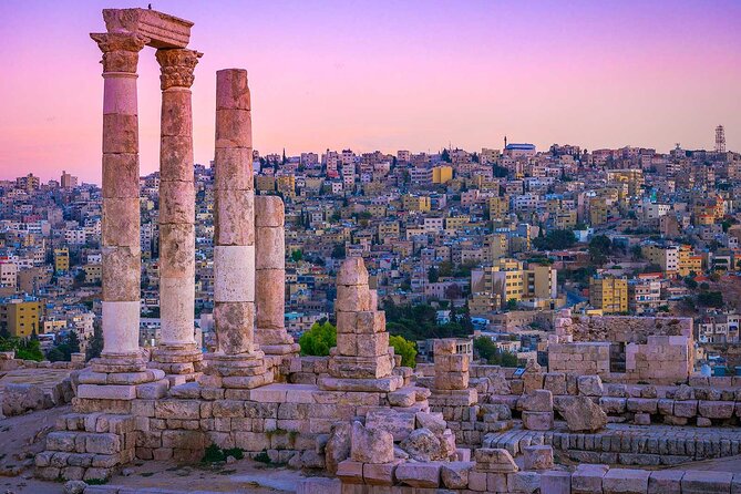 Amman Private City Tour - King Abdullah Mosque: The Blue Dome, the Scale, and Entry Rules