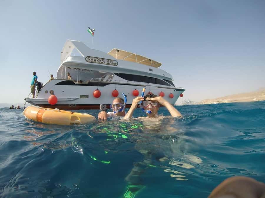 Aqaba: Red Sea Snorkeling Boat Trip with Buffet Lunch - Aqaba to Ayla Marina: how the half-day starts