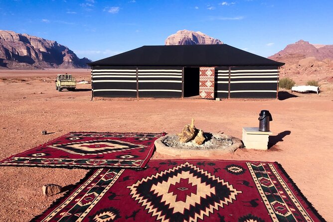 Best of Jordan Tour Amman Petra and Dead Sea with Camping at Wadi Rum - Day 4: Wadi Rum’s pink sands and overnight camping