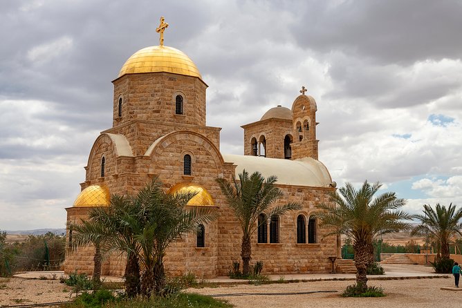 Bethany Baptism Jordan River Visit from Amman Option Iraq Al Amir - Optional upgrade: Iraq Al Amir caves and Qasr al-Abad palace ruins