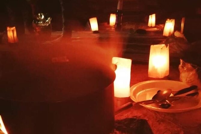 Cooking outside in little Petra between the Mountains. - Why This Little Petra Fire Dinner Feels Like Real Petra, Not a Restaurant