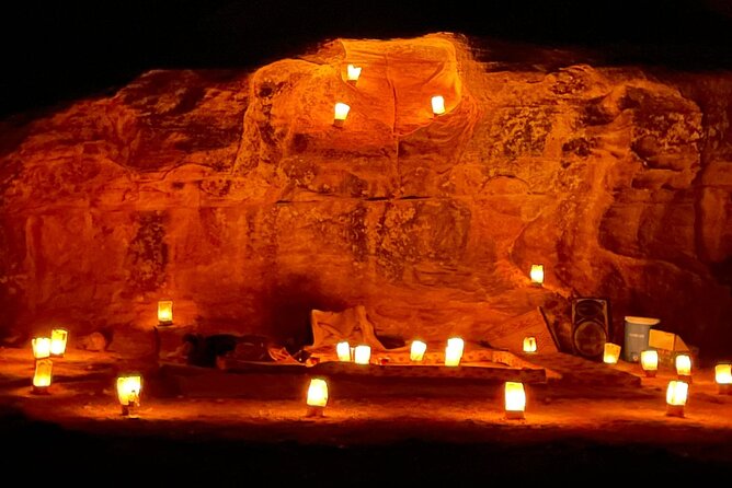 Cooking outside in little Petra between the Mountains. - Tea First, Then Bedouin Cooking: What You Actually Do During Dinner