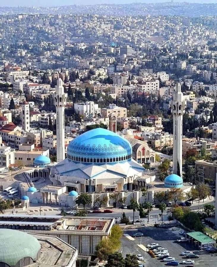 Day Tour Jerash and Amman City Tour From Amman - Starting at King Abdullah Mosque, then getting oriented fast