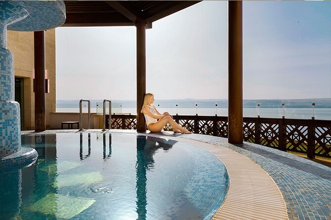 Dead Sea Half-Day Tour from Amman - Stop 1: the 4-star (or 5-star) hotel beach at the water’s edge