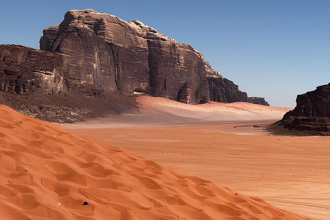 Discover Wadi Rum by 4x4 with a Bedouin guide - Um Ishrin canyon inscriptions: short stop, deep mood