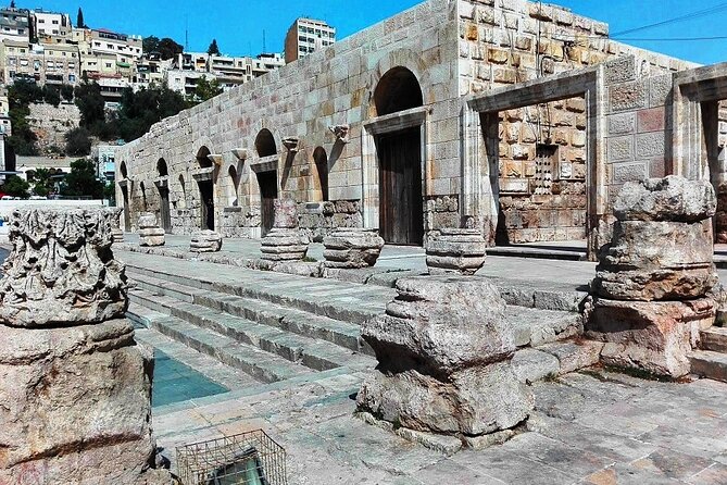 Downtown (Amman city) sightseeing 5 hours - King Abdullah Mosque, the blue dome pause that changes the pace