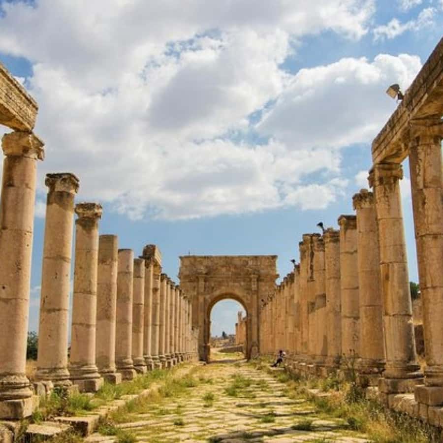Explore Northern Jordan:Amman to Jerash, Ajloun,and Umm Qais - Ajloun Castle, a Hilltop Fortress with Jordan Views