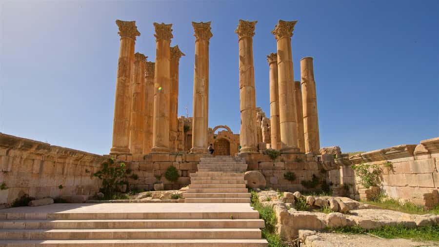 From Amman: Full day Jerash and Amman city Tour - Amman Citadel: hilltop views plus layers of old eras
