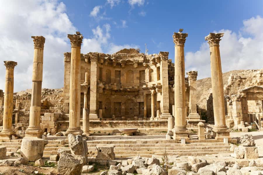 From Amman : Jerash and Dead Sea full-Day Tour - Jerash: walking the main ruins, from photo stops to big Roman set pieces