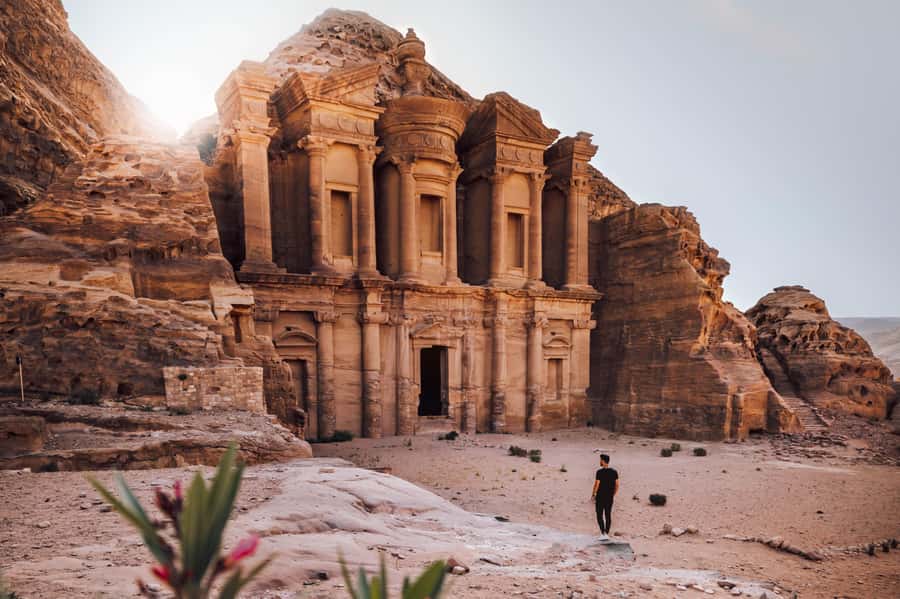 From Amman: Petra, Wadi Rum and Dead Sea 3-Day Tour - Petra full day in Wadi Mousa, walking the rock-carved city without burning out