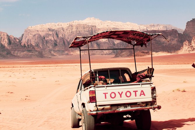 FROM AMMAN | Petra & Wadi Rum in one day | The Jordanian Mappers - Wadi Rum Village, then a 2-hour Bedouin jeep ride
