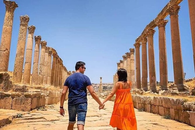 From Amman: Private Full Day Tour Jerash Ajloun & Um Qais - The day in numbers: 9 to 10 hours north of Amman