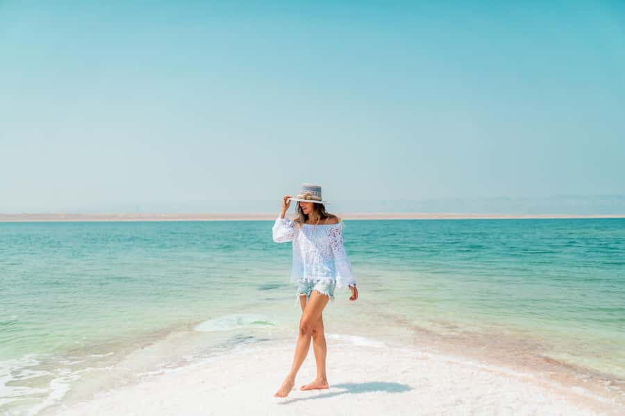 From Amman:To Al-Mujib Canyon & Dead Sea Salt Beach Day Trip - The gear that turns a wet hike into a comfortable one