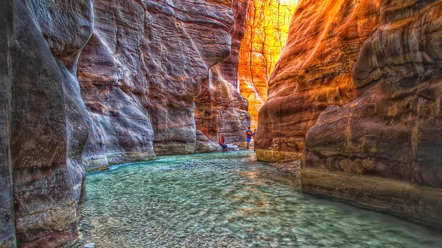 From Amman: Wadi Mujib Siq Trail Private Hiking Tour - Entering the Mujib Reserve: from visitor center to the gorge start