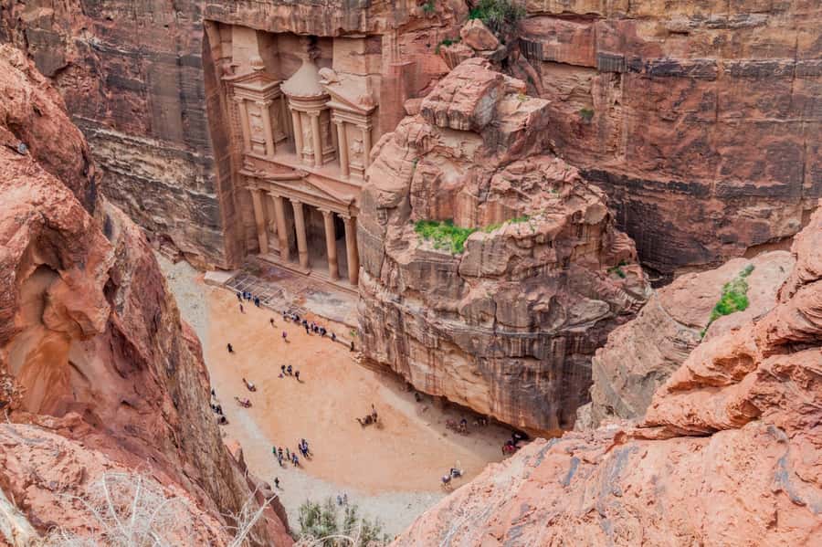From Eilat: Petra Day Group Tour - Optional Horseback Ride: Fun Start, Then Back to Walking
