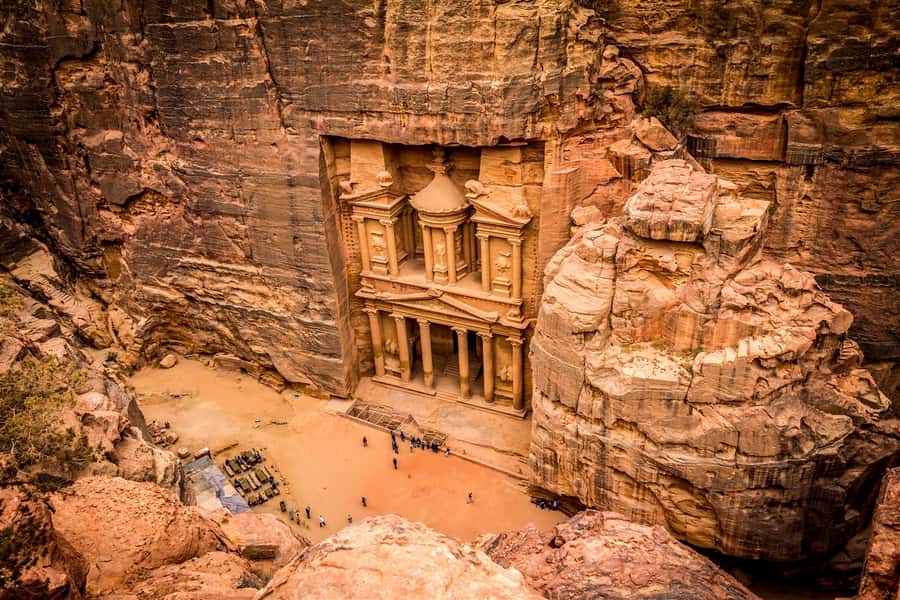 From Eilat: Petra Day Private Tour - Entering Petra through the Siq, then meeting Al-Khazneh