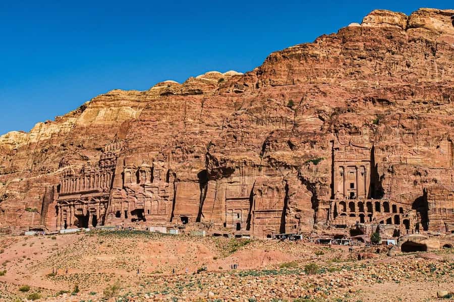 From Eilat: Petra Guided Full-Day Trip with Lunch - Treasury, Royal Tombs, and the Petra Theater Photo Route