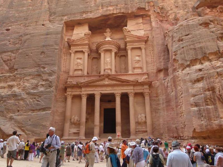 From Sharm ElSheikh: The Lost City (Petra) Day Tour by Ferry - King Wall Graves: 13 Names, One Quiet Moment