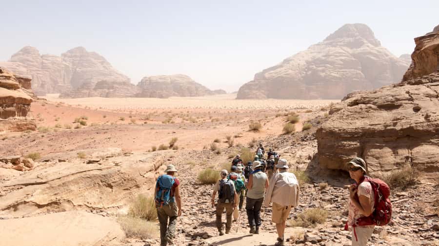 From Wadi Rum: 2-Day Hiking Adventure and Jeep Tour - Camp night: Bedouin tea, sweets, and a sky that feels close