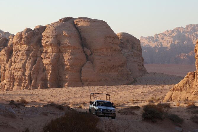 Full Day 4x4 Classic Desert Tour with overnight in private tent - Meeting in Wadi Rum Village, Starting at 10:00 am