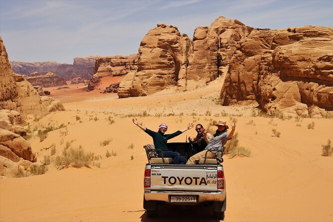 Full-Day 4x4 Wild Desert Expedition with night in private tent - Why a wild 4x4 day from Aqaba side feels different