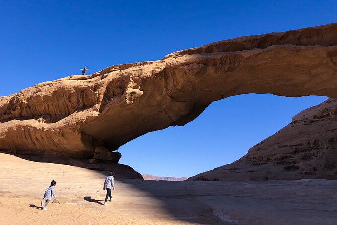 Full-Day 8 Hour Jeep Tour into Wadi Rum Protected Area with Stay - Little Arch Over Khor al Ajram: A Classic Wadi Rum Photo Point