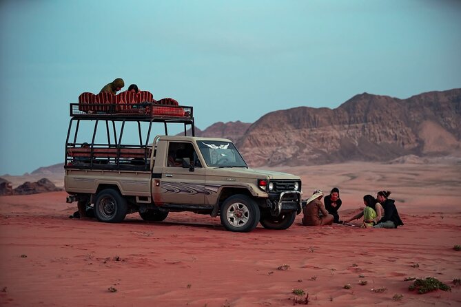 Full Day Jeep & Camel Tour No stay - Mushroom Rock: quick photos, easy enjoyment