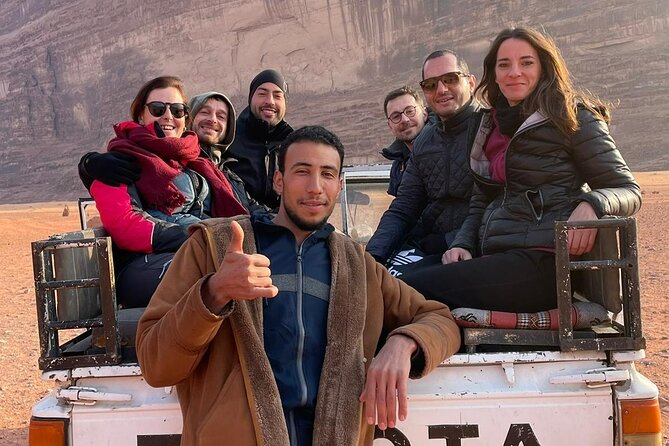 Full Day Jeep Tour and Overnight in Bedouin Camp with Meal - Wadi Rum in Two Modes, Jeep Speed and Campfire Time