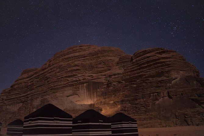 Full Day Jeep Tour and Overnight in Bedouin Camp with Meal - Burdah Rock Bridge from Nearby and the White Desert Color Shift