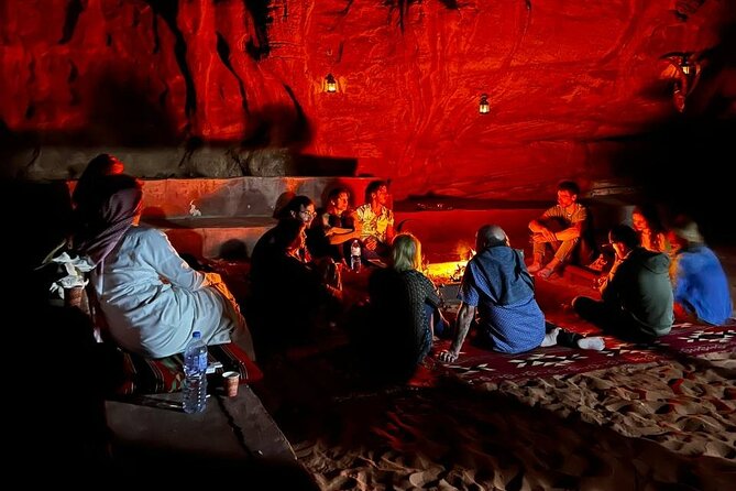 Full Day Jeep Tour and Overnight in Bedouin Camp with Meal - Lawrence’s Spring and Khazali Canyon: Water, Moss, and Rock Inscriptions