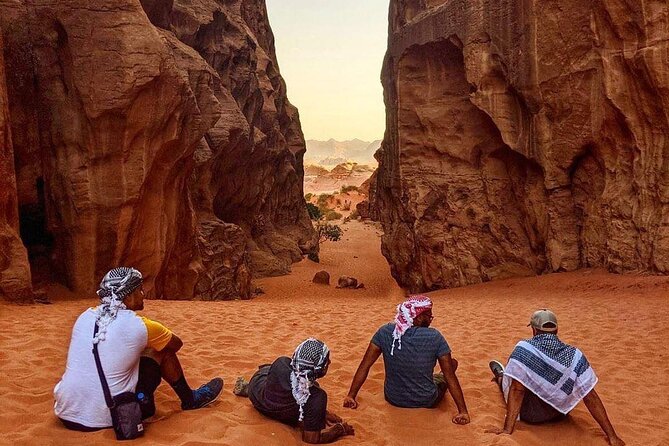 Full Day Jeep Tour in Wadi Rum Desert | Magic Bedouin Star - Lawrence Spring: the water source and the tricky climb