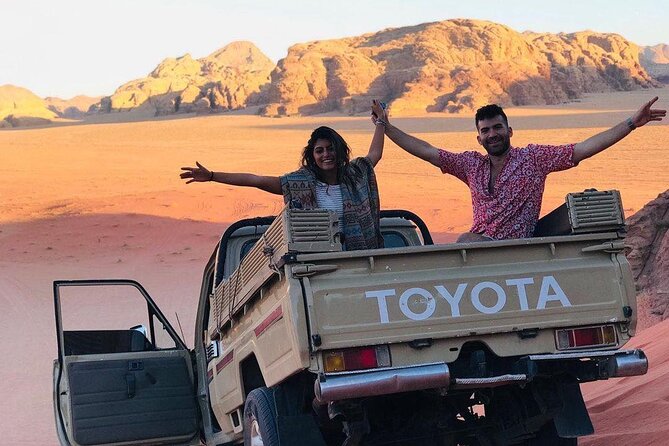 Full Day Jeep Tour in Wadi Rum Desert | Magic Bedouin Star - Your full-day route, stop by stop