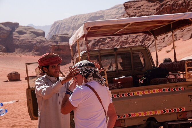 Full Day Jeep Tour in Wadi Rum (incl. Bedouin picnic lunch) - More photo points: Um Frouth, Mushroom Rock, and Lawrence’s House