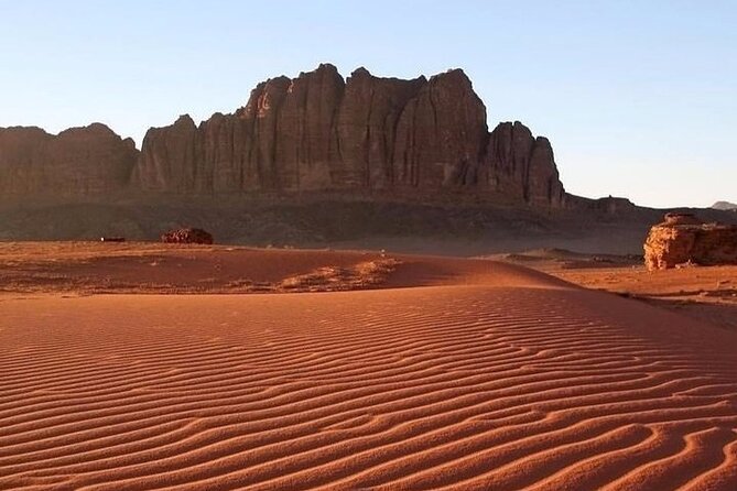Full-Day Jeep Tour in Wadi Rum with Overnight Stay - Lawrence’s House, Mushroom Rock, and the Bedouin Lunch Break
