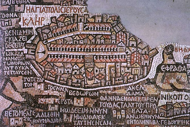Full-Day Private Tour to Madaba, Mount Nebo and Dead Sea - St George’s Greek Orthodox Church and the 1884 map mosaic