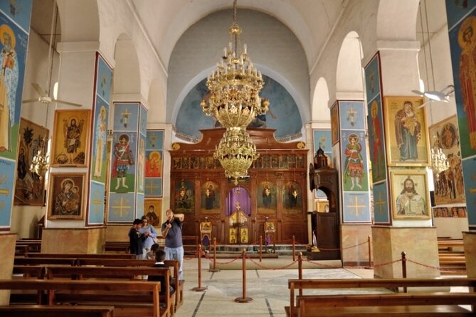 Full-Day Private Tour to Madaba, Mount Nebo and Dead Sea - Mount Nebo at La Storia Tourism Complex and the giant mosaic project
