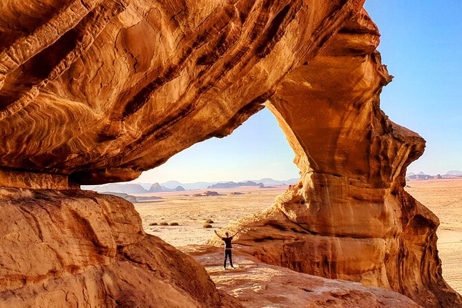 Full-Day Tour In Wadi Rum Desert - Stop 1: Lawrence’s Spring, limestone caps and tiny oases