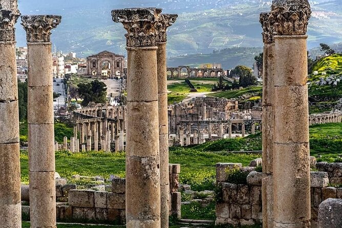 Full Day Tour Jerash, Ajloun and Umm Qais From Amman - Umm Qais: Roman Gadara ruins, an abandoned village, and wide-open borders