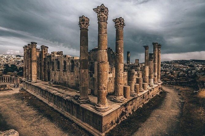 Full Day Tour Jerash, Ajloun and Umm Qais From Amman - Jerash Ruins: 3 hours of colonnaded streets and Roman city planning