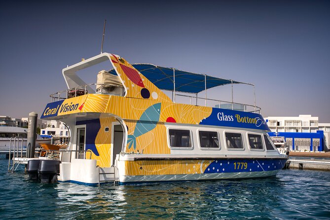 Glass-Bottom Boat 2-hours Tour and Coral-Reef Viewing from Aqaba - Soft drinks, music, and the on-board vibe